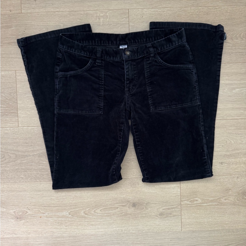 Prana Black Corduroy Pants- size 10